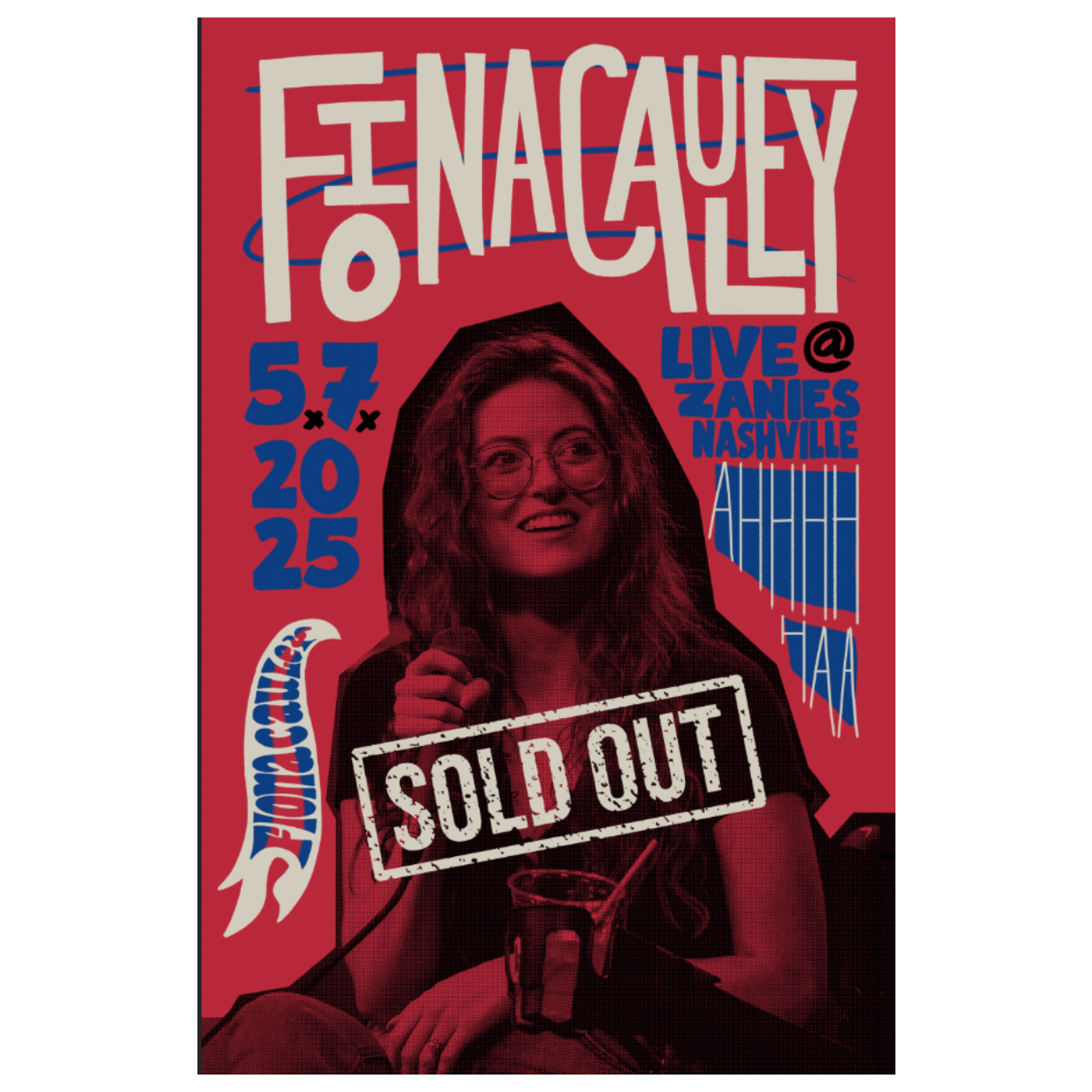 AUTOGRAPHED Poster (Nashville, 5-7-25)